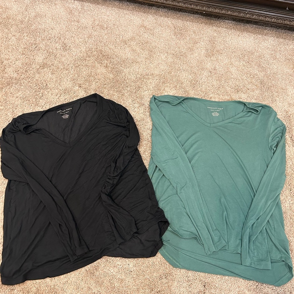 American Eagle Soft and Sexy Long Sleeve Tees